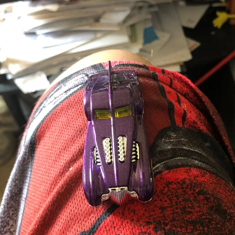 Purple Toy Race Car